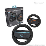 Hyperkin Racing Wheel Set (2 pcs) for Nintendo Switch 2 Joy-Con — packaging with product