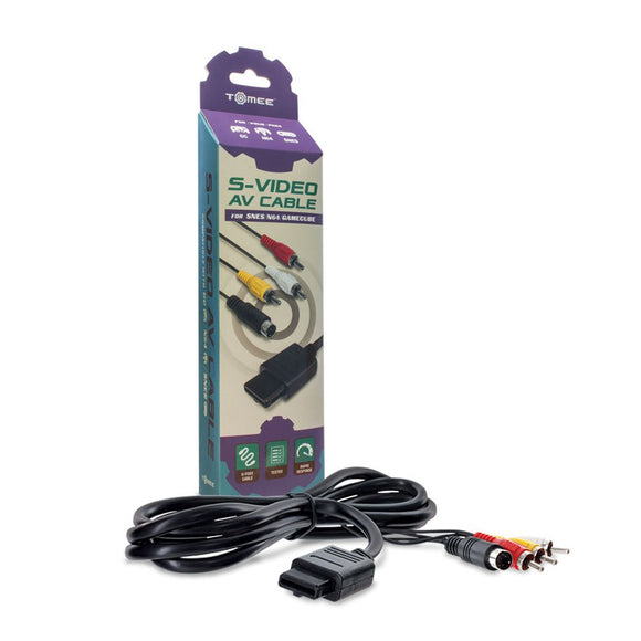 S-Video AV Cable for GameCube®/ N64®/ Super NES®