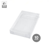 Plastic SNES cartridge protector boxes 10 pack