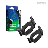 Armor3 Console Controller and Headset Holder Mount (2 pcs) for PS5 DualSense and Xbox Series X controllers — product view