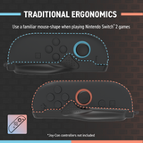 Hyperkin Joy-Track Duo Ergonomic Mouse Attachment for Nintendo Switch 2 Joy-Con 2 - Black — M07740 supplier gallery