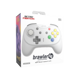 Retro Fighters Brawler64 Pro Series Wireless Controller for N64, Switch, Switch 2 & PC — Gray — gallery view 2