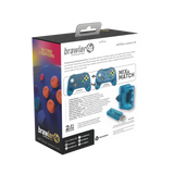 Retro Fighters Brawler64 Pro Series Wireless Controller for N64, Switch, Switch 2 & PC — Ice Blue — gallery view 3