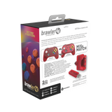 Retro Fighters Brawler64 Pro Series Wireless Controller for N64, Switch, Switch 2 & PC — Watermelon Red — gallery view 3