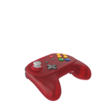 Retro Fighters Brawler64 Pro Series Wireless Controller for N64, Switch, Switch 2 & PC — Watermelon Red — gallery view 4
