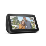 Amazon Echo Show 5 2nd Gen in black Charcoal, angled product view