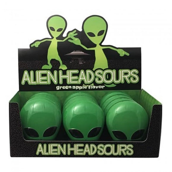 Alien Head Sours 12pc PDQ
