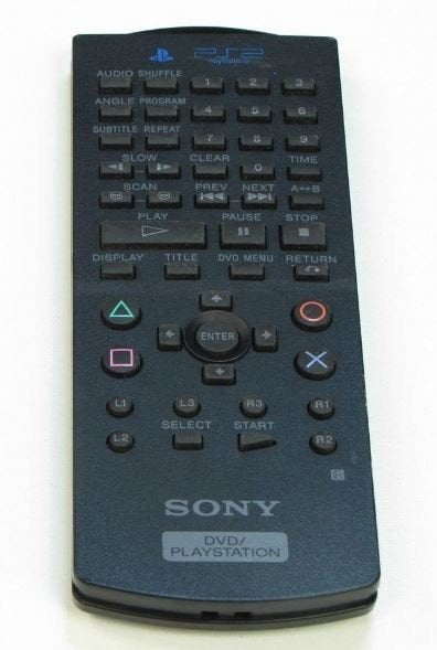 Official DVD Remote Control for PS2 with no IR Receiver