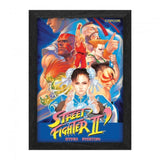 Street Fighter II: Legends Framed Lenticular Poster 10"x12"