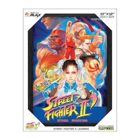 Street Fighter II: Legends Framed Lenticular Poster 10