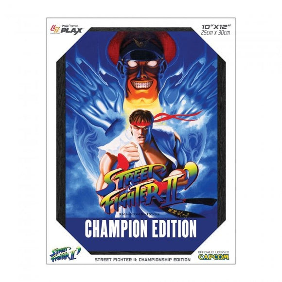 Street Fighter II: Champion Edition Framed Lenticular Poster