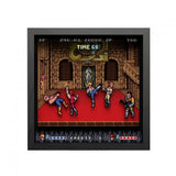 Pixel Frame - Double Dragon 9"x9"
