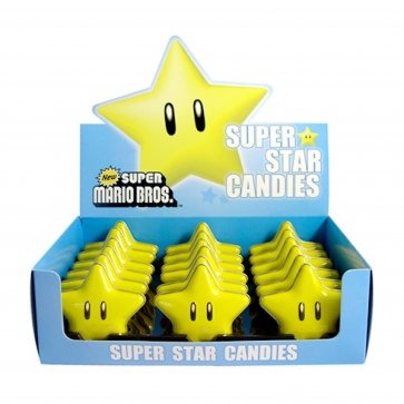 Super Mario Super Star Sour Candy (18-Pack)