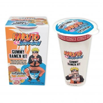 Naruto Ramen Cup Kit Candy 6 Pack