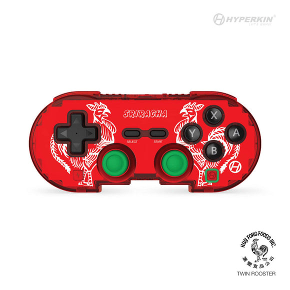 Hyperkin Sriracha Pixel Art Wireless Bluetooth Gaming Controller for Multi-Platform Play