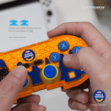 Hyperkin Kraft Mac & Cheese Pixel Art Bluetooth Gaming Controller with Turbo Function