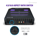 Hyperkin RetroN 2 HD 720p Console for NES SNES Famicom with Controllers