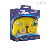 CirKa Wired Controller for GameCube / Wii - Yellow Purple