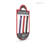 Stylus pen set 3 pack for New Nintendo 3DS XL