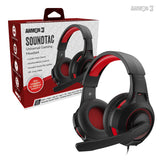 "SoundTac" Universal Gaming Headset with Crystal Clear Stereo and Inline Controls 4 Colors