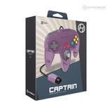 Hyperkin Captain N64 Controller: GameCube Style Analog, Ergonomic Wired Retro Gaming