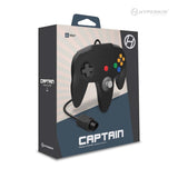 Hyperkin Captain N64 Controller: GameCube Style Analog, Ergonomic Wired Retro Gaming