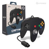 Hyperkin Captain N64 Controller: GameCube Style Analog, Ergonomic Wired Retro Gaming