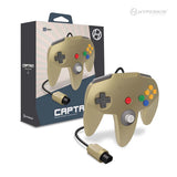 Hyperkin Captain N64 Controller: GameCube Style Analog, Ergonomic Wired Retro Gaming