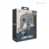 Hyperkin Captain Controller for N64 - Gray
