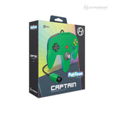 Hyperkin Captain N64 Controller: GameCube Style Analog, Ergonomic Wired Retro Gaming