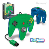 Hyperkin Captain N64 Controller: GameCube Style Analog, Ergonomic Wired Retro Gaming