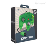 Hyperkin Captain N64 Controller: GameCube Style Analog, Ergonomic Wired Retro Gaming