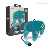 Hyperkin Captain N64 Controller: GameCube Style Analog, Ergonomic Wired Retro Gaming