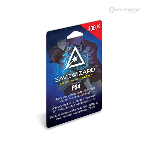 Save Wizard PS4 Game Save Editor Card - Boost Stats, Unlock Levels Instantly