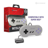 Hyperkin Scout Premium SNES Controller: Ergonomic Retro Gaming Fun, 10ft Cable
