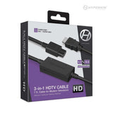 Hyperkin 3-in-1 HDTV Cable for GameCube, N64 and Super NES — product view
