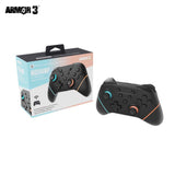 "NuChamp" Wireless Game Controller for Nintendo Switch OLED, Lite, and Switch 2 Blue Orange