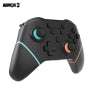 "NuChamp" Wireless Game Controller for Nintendo Switch OLED, Lite, and Switch 2 Blue Orange
