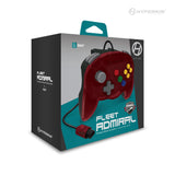 Hyperkin Fleet Admiral Premium Wired N64 Controller: Ergonomic Design, Dual Z Buttons