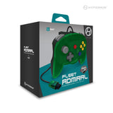 Hyperkin Fleet Admiral Premium Wired N64 Controller: Ergonomic Design, Dual Z Buttons