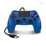 CirKa Wired Game Controller - Blue front view