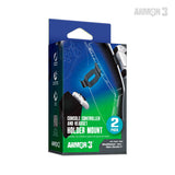 Armor3 Controller and Headset Holder Mount for PS5 and Xbox Series X — packaging