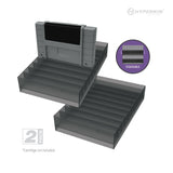 Hyperkin 10-Cartridge Storage Stand (2 Pack) for Super NES — product view