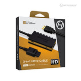 Hyperkin 3-in-1 720p HDTV Cable HD Pro Edition for GameCube, N64 and Super NES — packaging