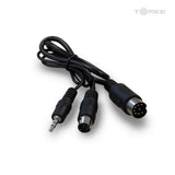 Tomee 32X to Genesis Model 1 Link Cable — connector detail