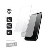 iPhone screen protector detail