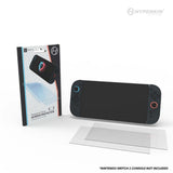 Hyperkin Tempered Glass Screen Protector for Nintendo Switch 2 — packaging with product