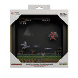 Capcom Ghost N' Goblins Red Arremer Pixel Frame Retro Gaming Shadow Box Display