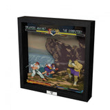 Officially Licensed Capcom Street Fighter Alpha 2 Dramatic Battle Pixel Frame Shadow Box