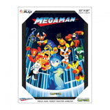 Mega Man Robot Master Ambush Dynamic 3D Lenticular Framed Wall Art Poster